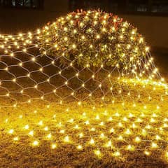 Dazzle Bright 360 LED Net Lights, 12x5ft Waterproof Connectable String