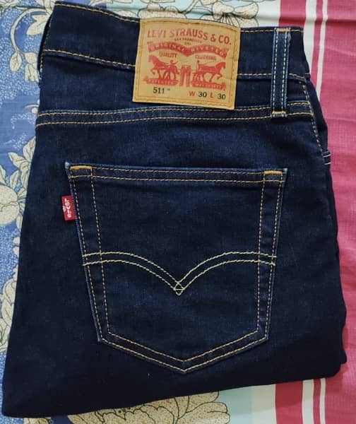 Levi’s Original Jeans, Imported. One time worn. W:30 L:40 1