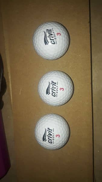 imported golf balls set 3