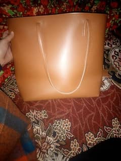 brown colour bag