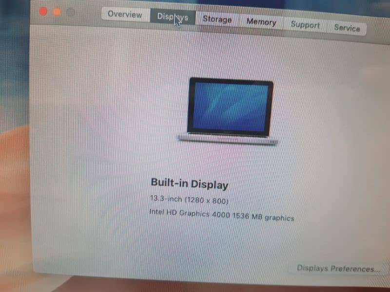 Apple Mac Book Pro 2012 8GB ram 500 GB Hard disk screen 13.3" US 3