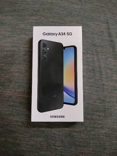 Samsung Galaxy A34 5G

8gb  128gb 
Dual Sim Official PTA Approved 0