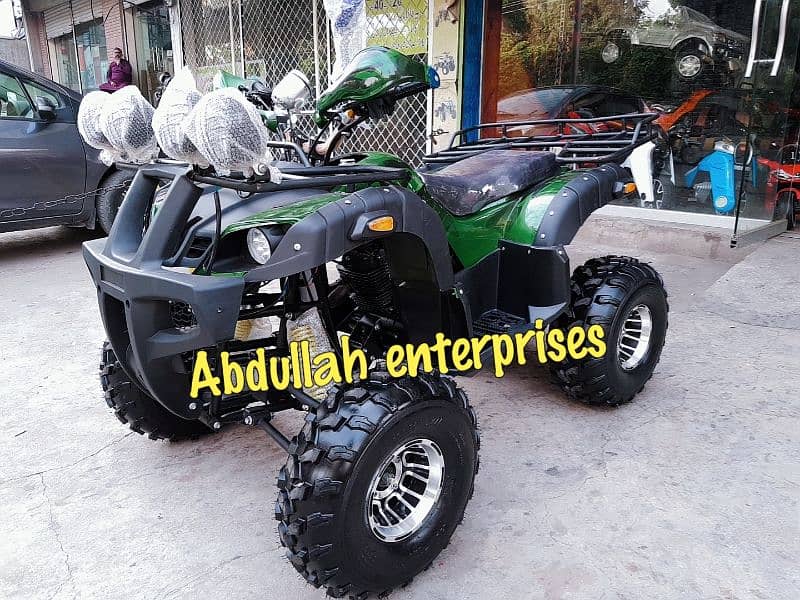 250cc full size quad atv 4 wheels dubai import  delivery all Pakistan 3
