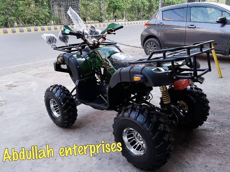 250cc full size quad atv 4 wheels dubai import  delivery all Pakistan 4