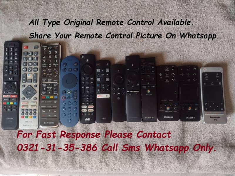 lg tcl hisenes original remote control 1