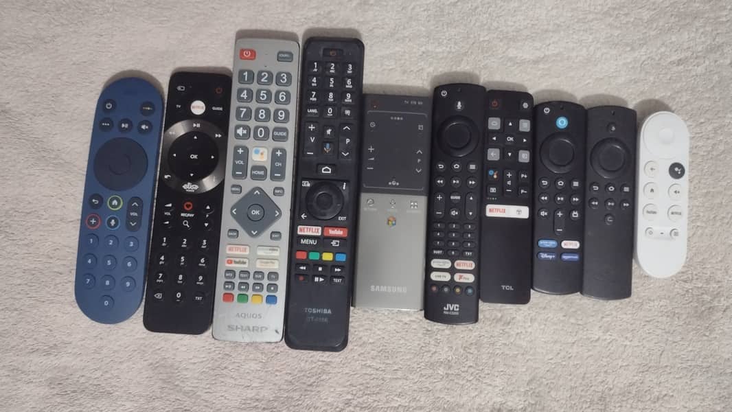 lg tcl hisenes original remote control 3