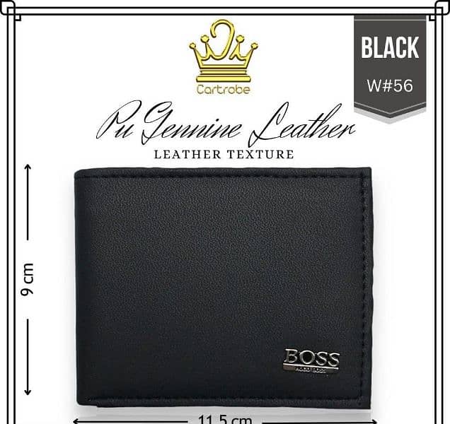 Pure Leather LONG & POCKET Wallets 100% Original 19