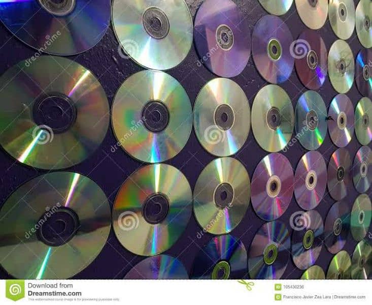 Wall DVD and vinyl decor 2