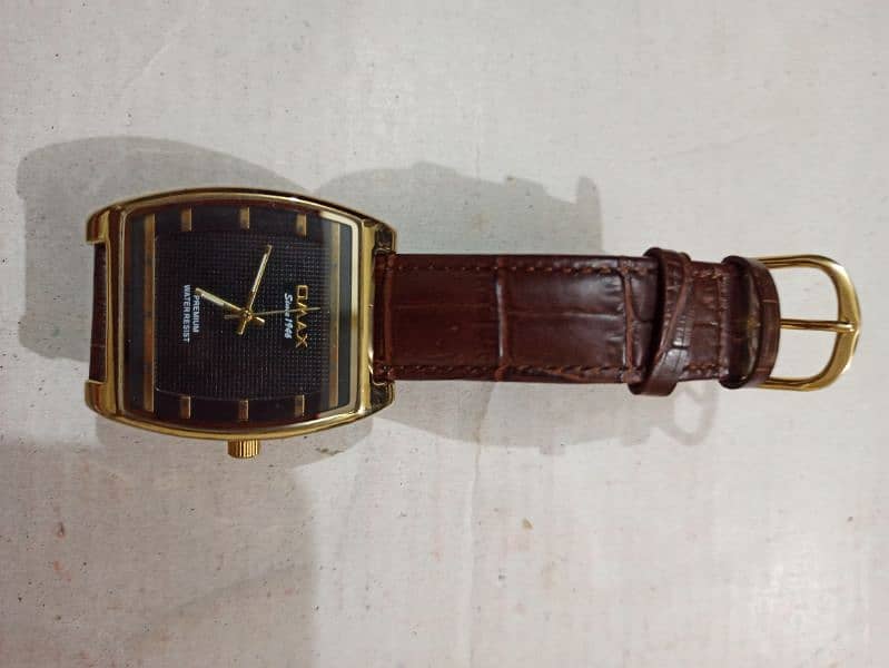 2 casio original watches 1 omax watch for sale 2