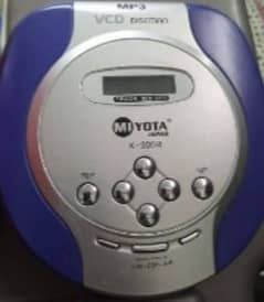 Portable music and Vcd player