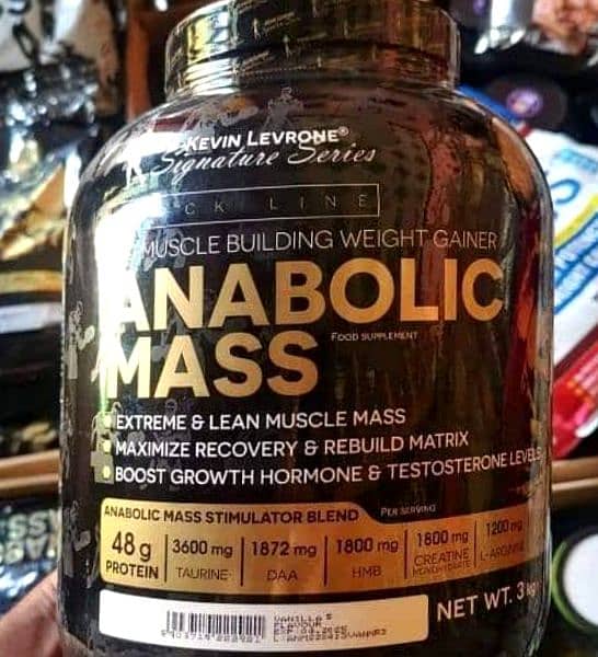 ANABOLIC MASS GAINER 3 kg 0