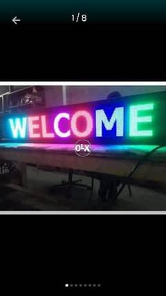 moving sign board LED