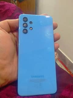 a32 samsung just like new  blue clr  6gb 128 with box
