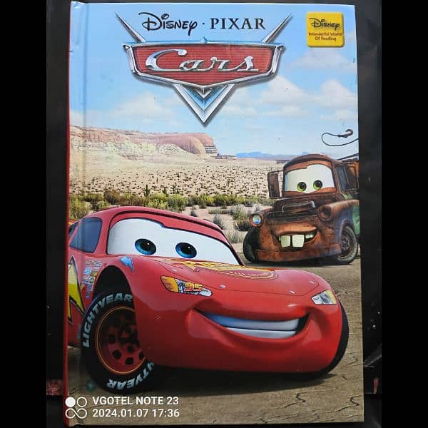 Disney Cars Comic Book Story Book 0