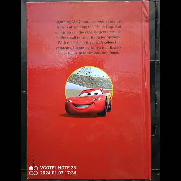 Disney Cars Comic Book Story Book 1