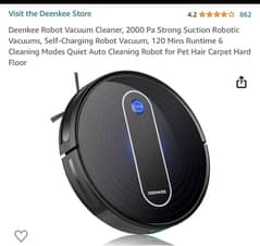 DENKEE DK 600 MAX ROBOTIC VACCUM CLEANER