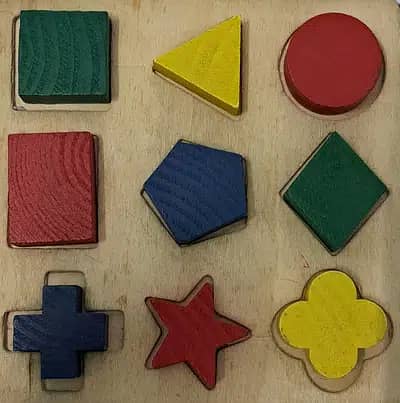Kid wooden learning  game 1