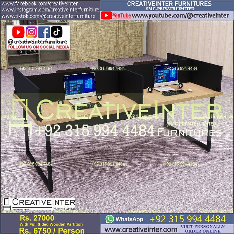 Office Workstation Meeting Table Desk Chair Sofa Reception Counter 10