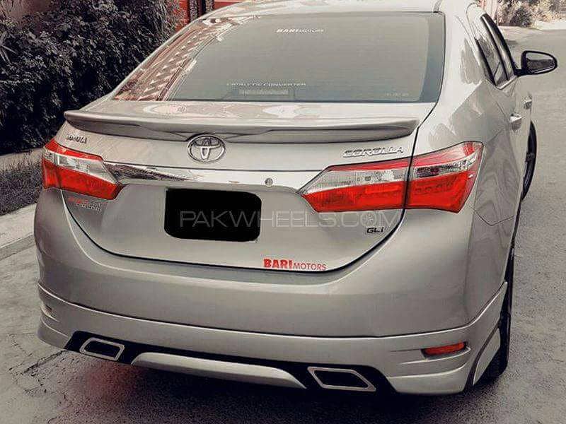 Toyota Corolla 2015 Body Kit - Front Rear Bumper + Side Skirts 2