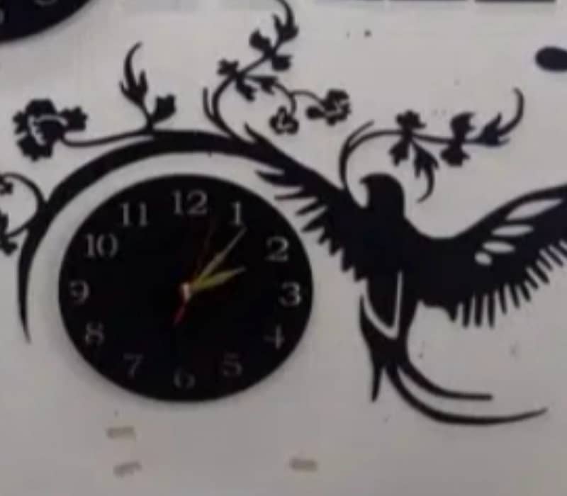 Wall clock with islamic art 15