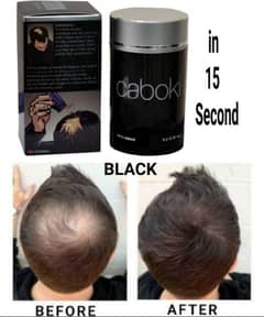Caboki Hair Building Fibers, Black & Brown, 25g