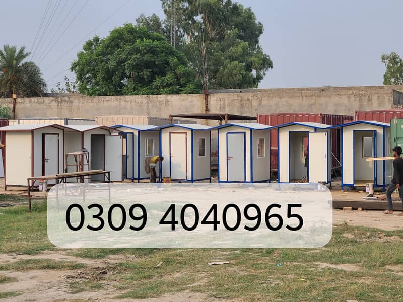 Security Office | Check post | Guard Room | Porta Cabin | containers 3