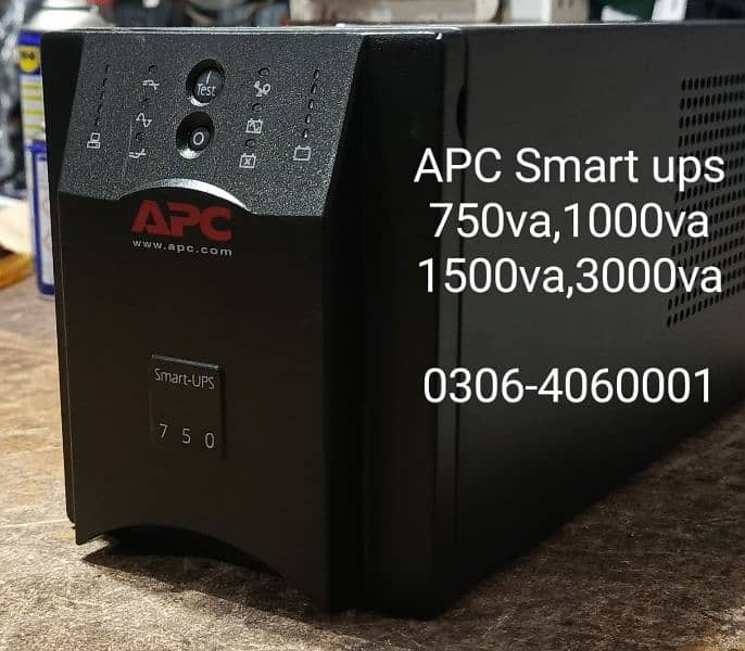 APC SMART UPS 1500VA 24V PURE sine wave long backup model 0