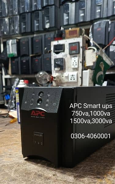 APC SMART UPS 1500VA 24V PURE sine wave long backup model 1