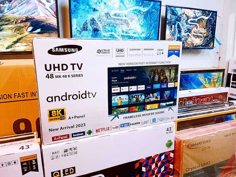 48" inch smart led Tv UHD New Arrivals 46" 55" 65" 75" 2