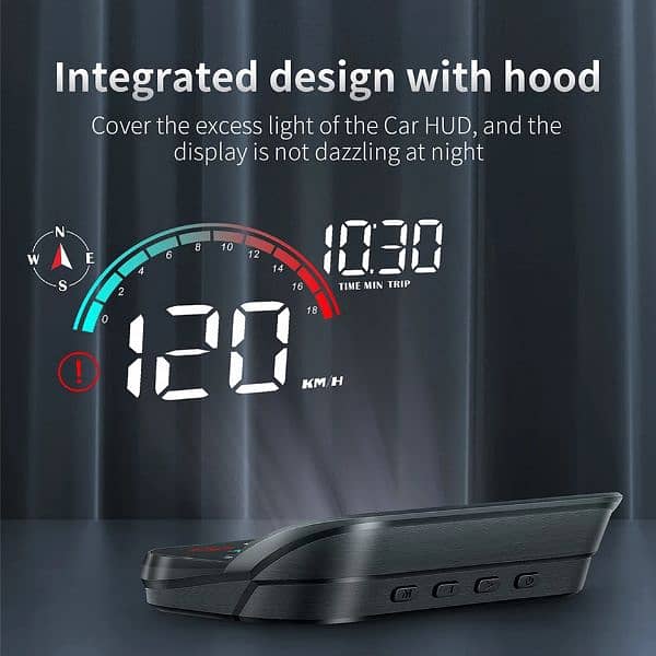 Car Head Up Display HUD Universal Digital GPS Speedometer Projec 9