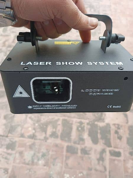 RGB Decor Laser Beam Line Scanner Projector DJ Disco Stage Light 7