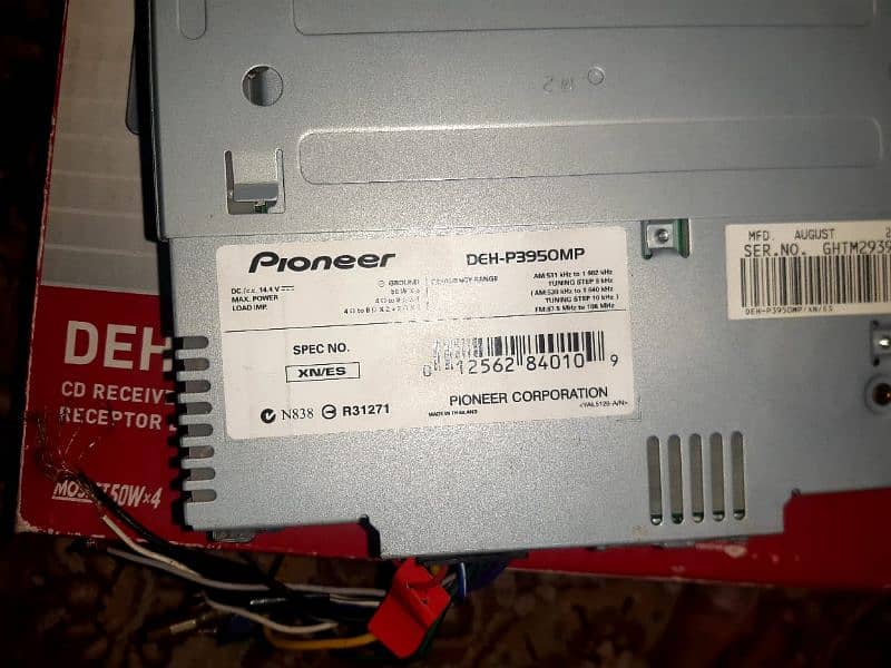 pioneer CD receiver 2