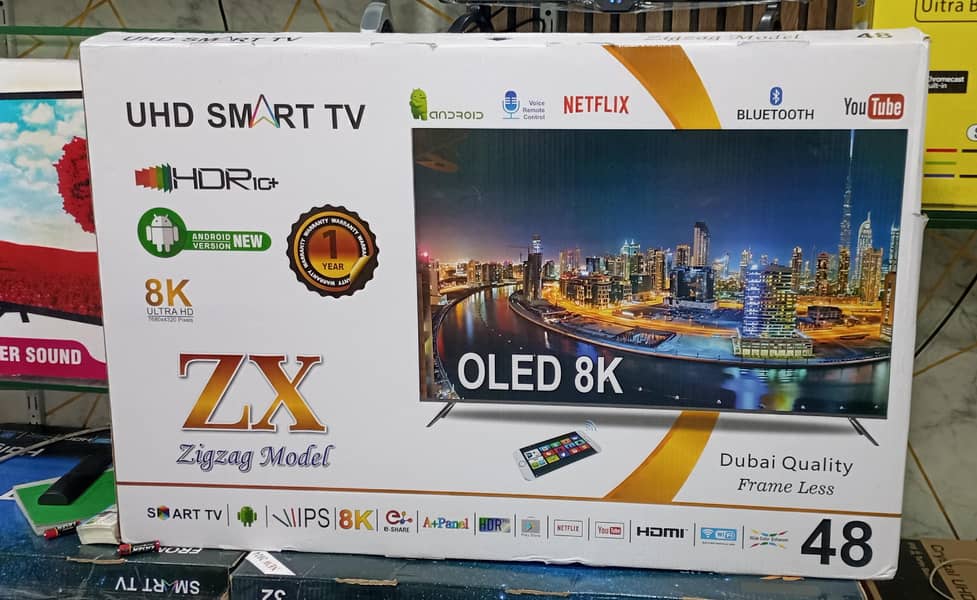 LED TV (32" 43" 46" 55" 65" 75" 85") FHD New LATEST MODELS 2024 3