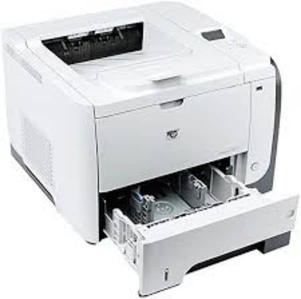 HP LaserJet Enterprise P3015dn Network Monochrome Laser Printer 3
