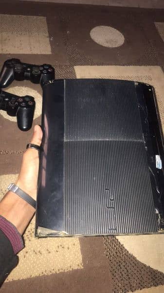 PS3 super slim jailbreak for sale in good condition 1