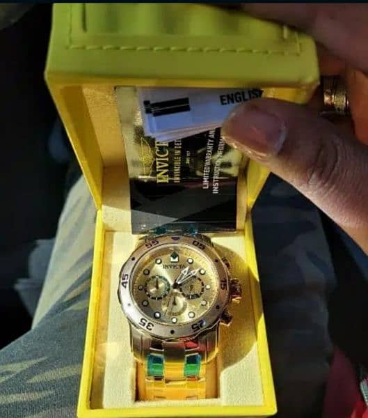 Invicta Men's Pro Diver Chronograph Watch- SCUBA 0074 0