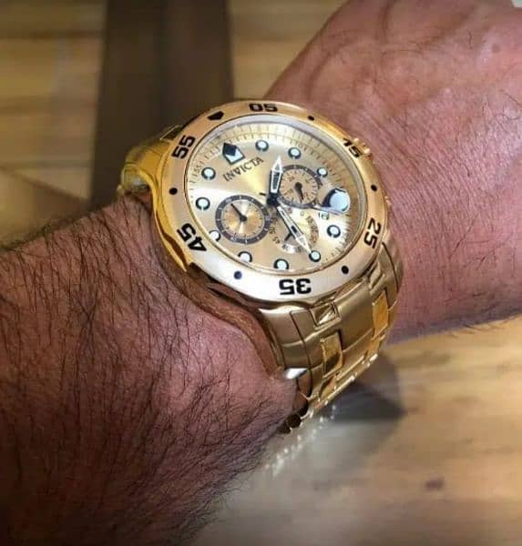 Invicta Men's Pro Diver Chronograph Watch- SCUBA 0074 1