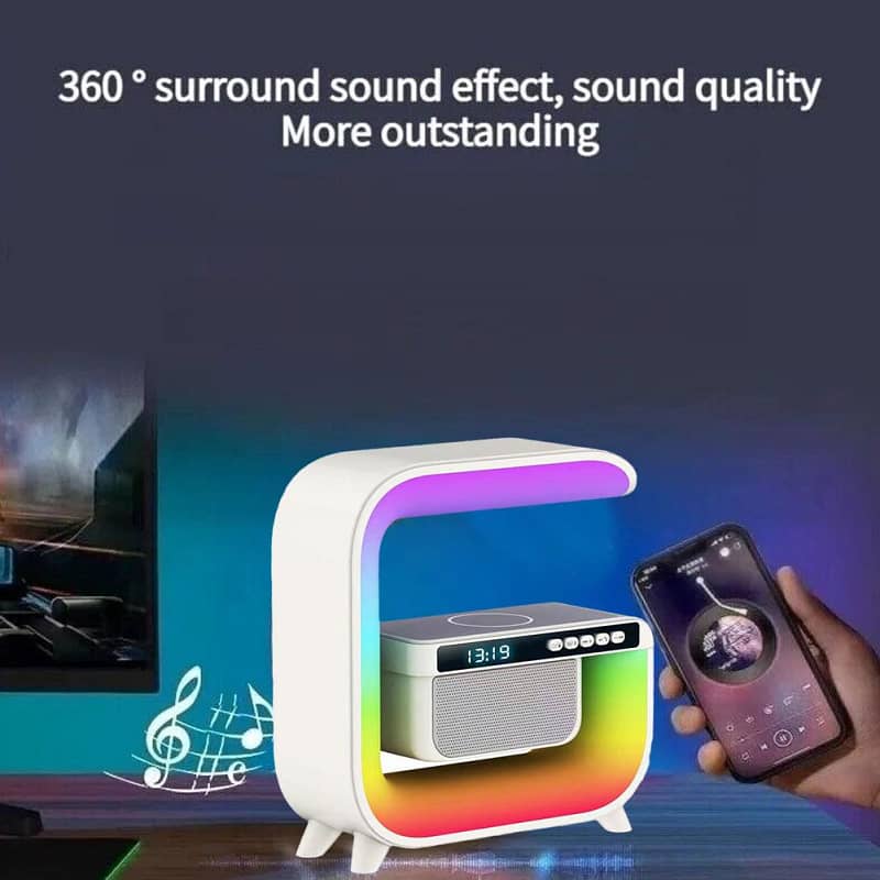 G3 Bluetooth Speaker Smart Stage Light Wireless Fast Charging Speaker 2