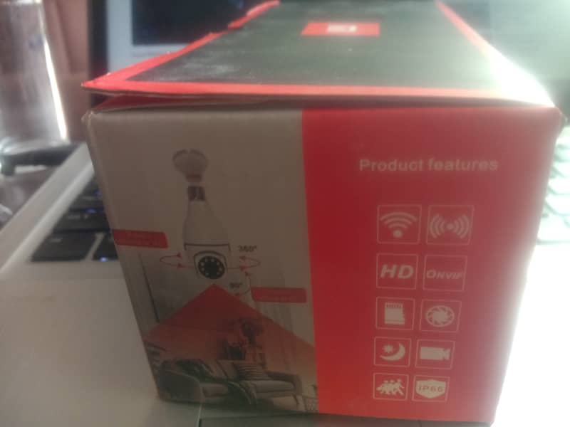 Mi New PTZ Bulb Camera V380, Wireless Wifi Camera ip Camera 1080p CCTV 1