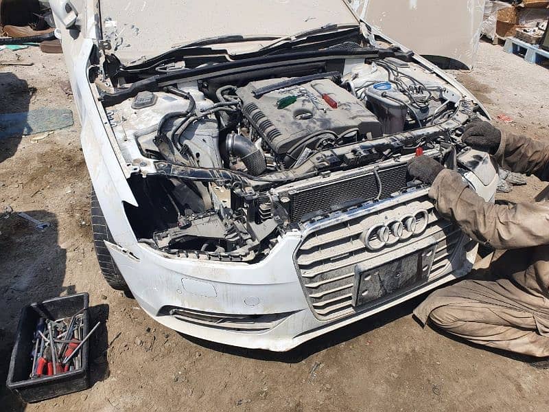 fresh Audi A4 2015 model used parts import 0