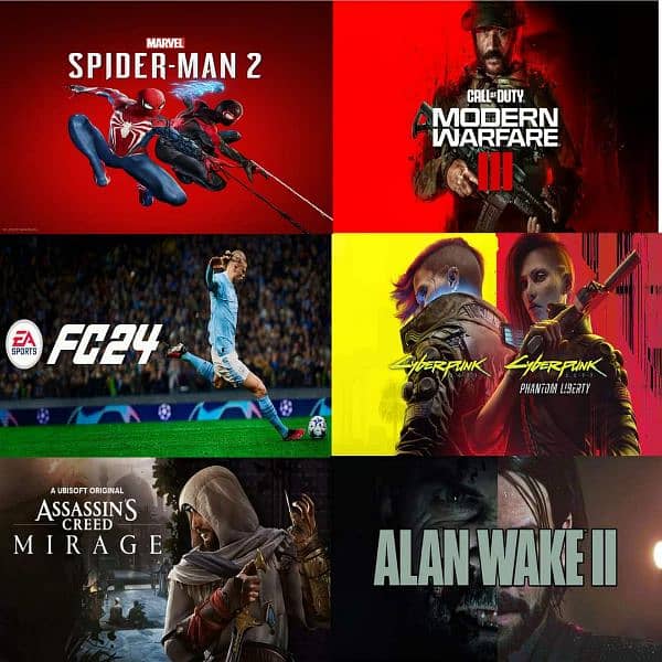 PS4 and PS5 Digital ligit games 1