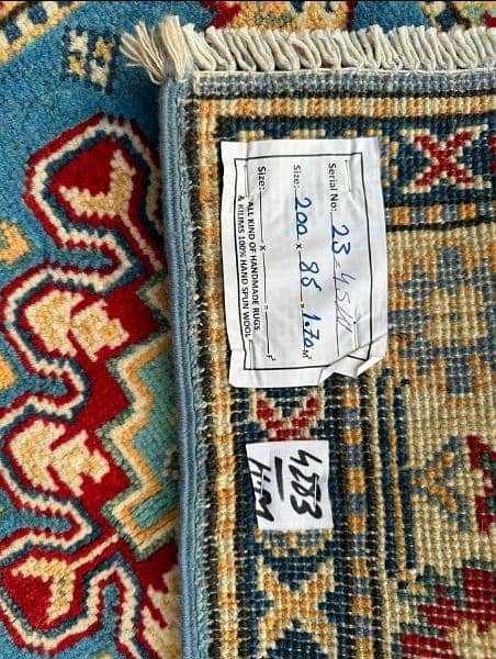 “3x7 feet 
handmade imported runner carpet 9