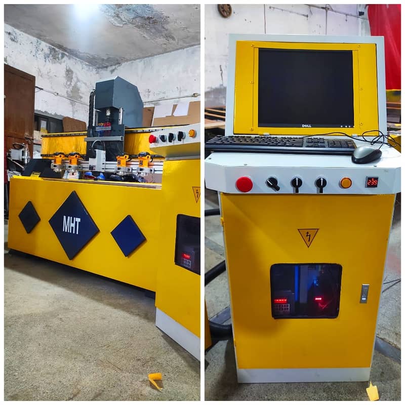 CNC Machine/CNC Wood Work Machine/Bed Size/Plasma/Marble/Metal/PVC 1