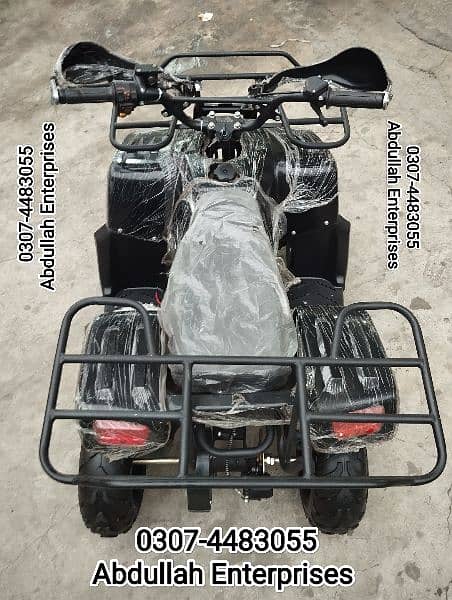 110cc fully  recondition quad bike ATV 4 wheel delivery all Pak. 7