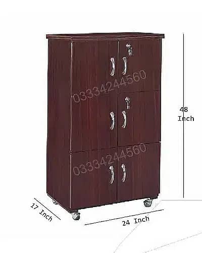 Wooden 4x2 feet 6 door kitchen cabinet, Cupboard, wardrobe 0