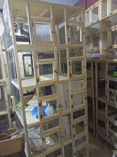wooden cage 10 portion wala for sale in cheap price