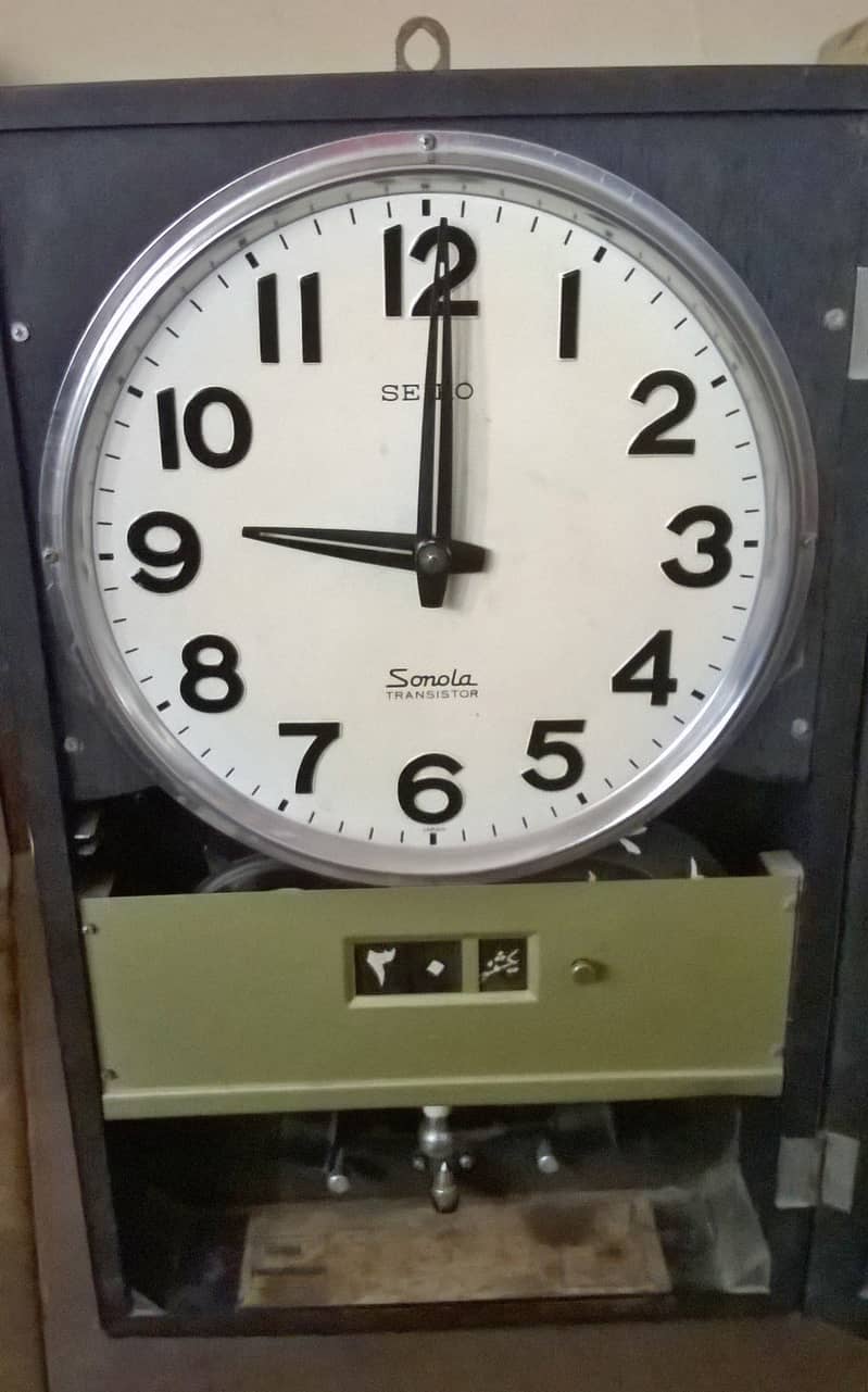 Vintage Seiko Wall Clock 2