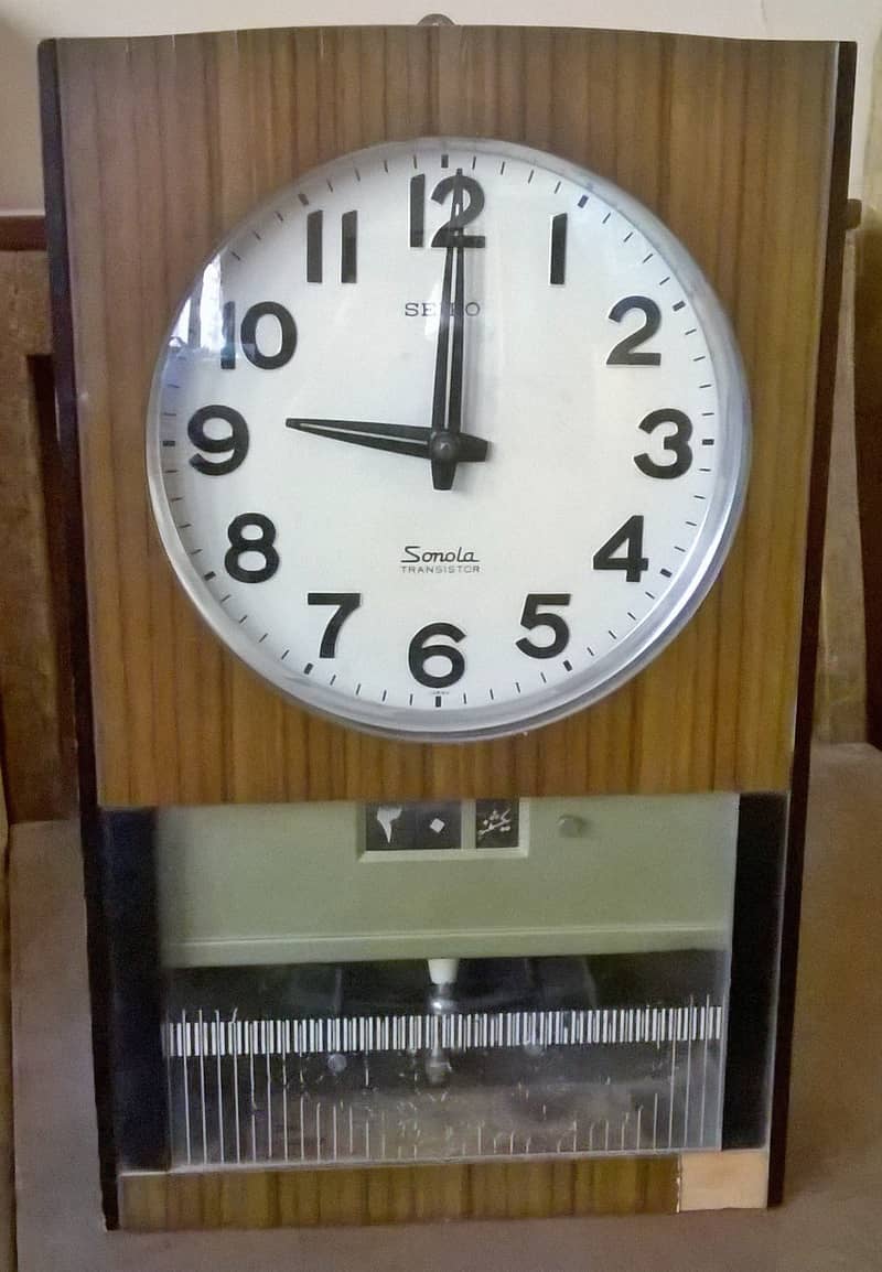 Vintage Seiko Wall Clock 3