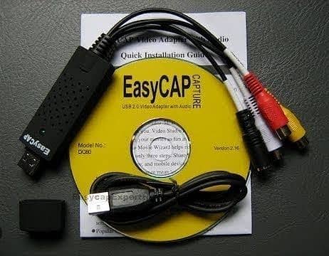 Easycap USB 2.0 Video TV Tuner DVD Audio VHS to DVD PC Capture Card 1