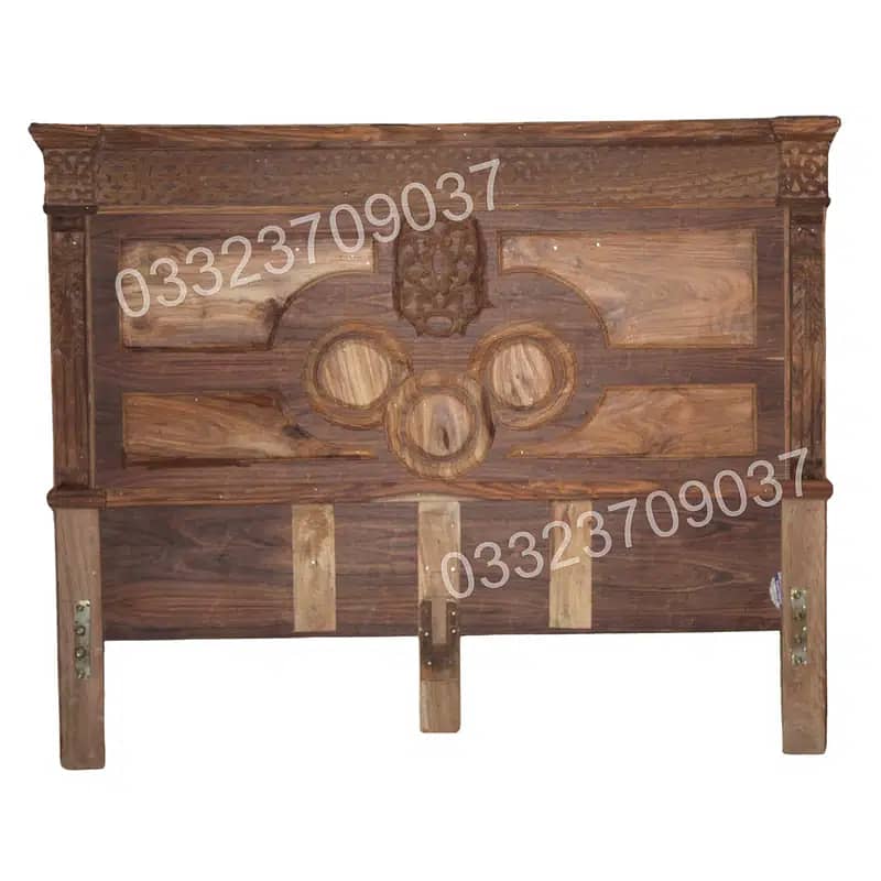 Solid Sheesham (Taali) wood Chinioti bed dressing set pure wood 1